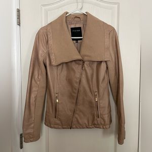 Beautiful camel tan leather jacket | Therapy | Medium